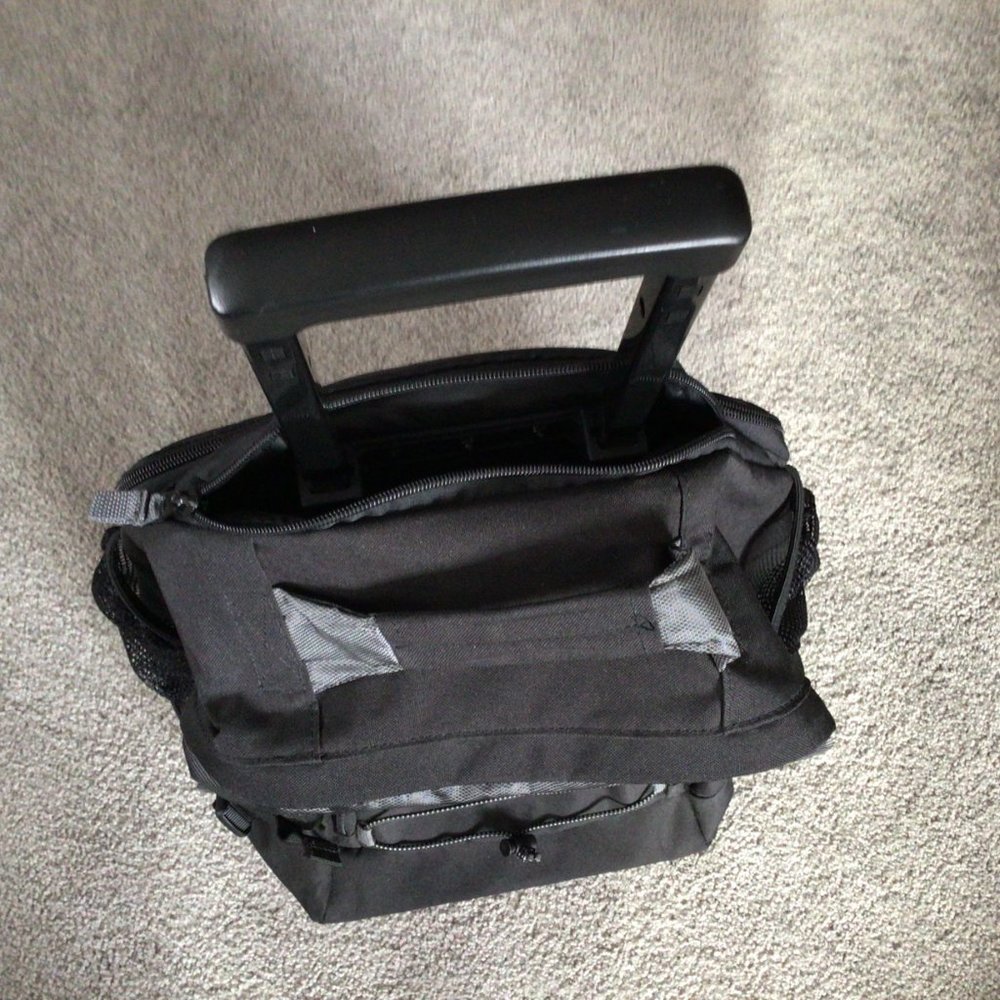Samsonite - Black Wheeled Backpack - Picture 2 of 16